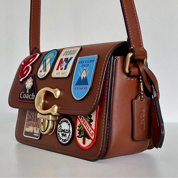 COACH Studio 19 Featuring Ski Patches & Locking Coach Buckle - Picture 3 of 11